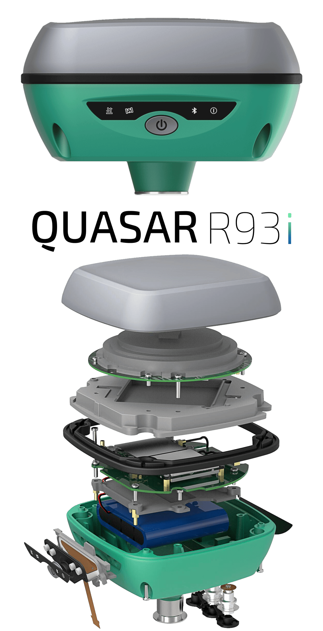 گیرنده مولتی فرکانس روید مدل RUIDE QUASAR R93i 